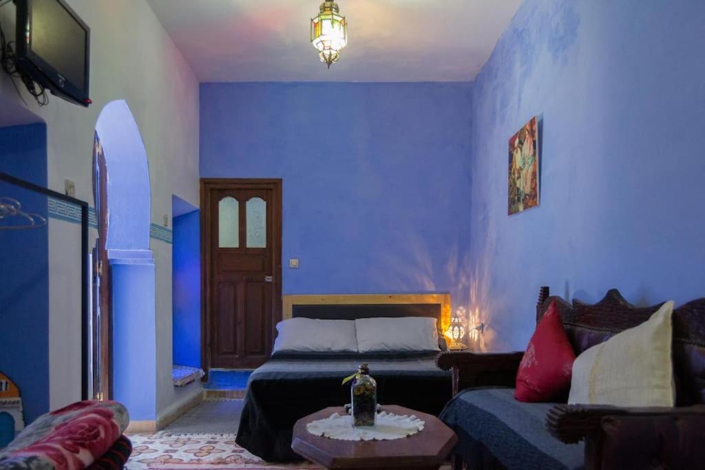 Riad Chourafa Chefchaouen Exterior foto